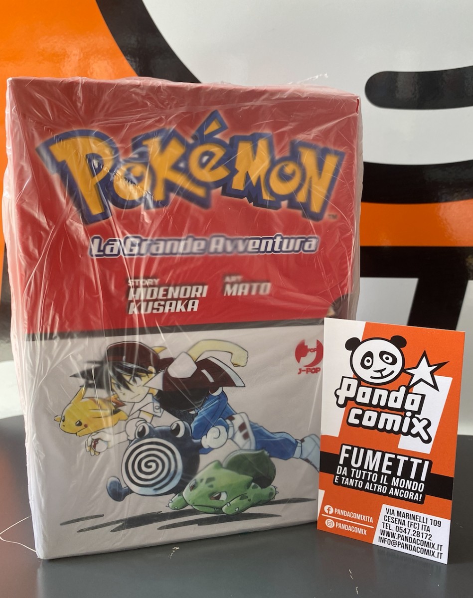 Pokémon - La grande avventura - Box Volumi 1-2-3