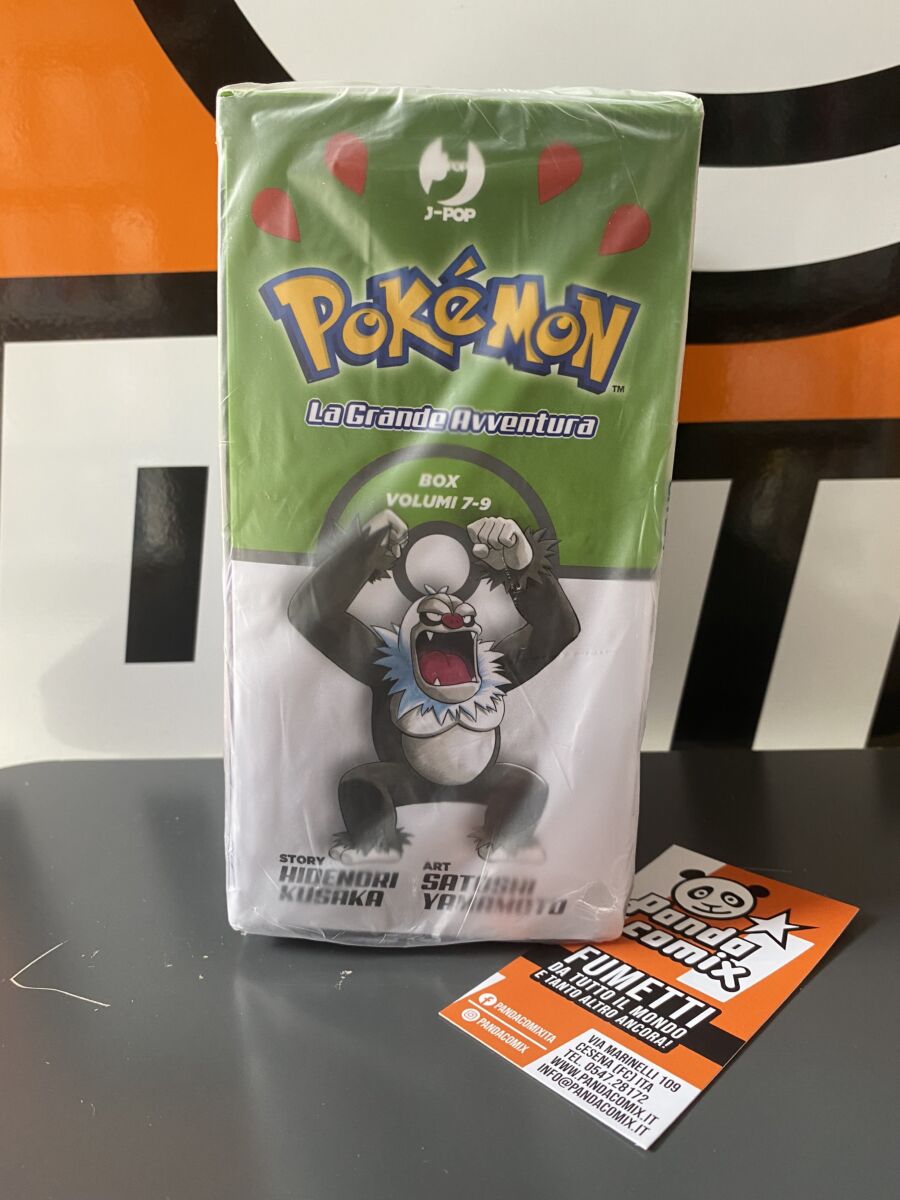 Pokémon - La grande avventura - Box Volumi 7-8-9