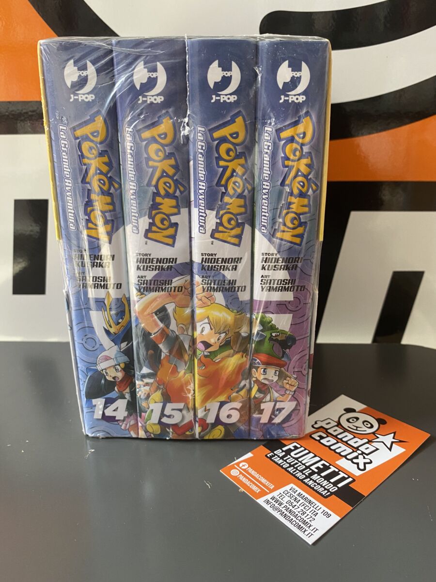 Pokémon - La grande avventura - Box Volumi 14-15-16-17