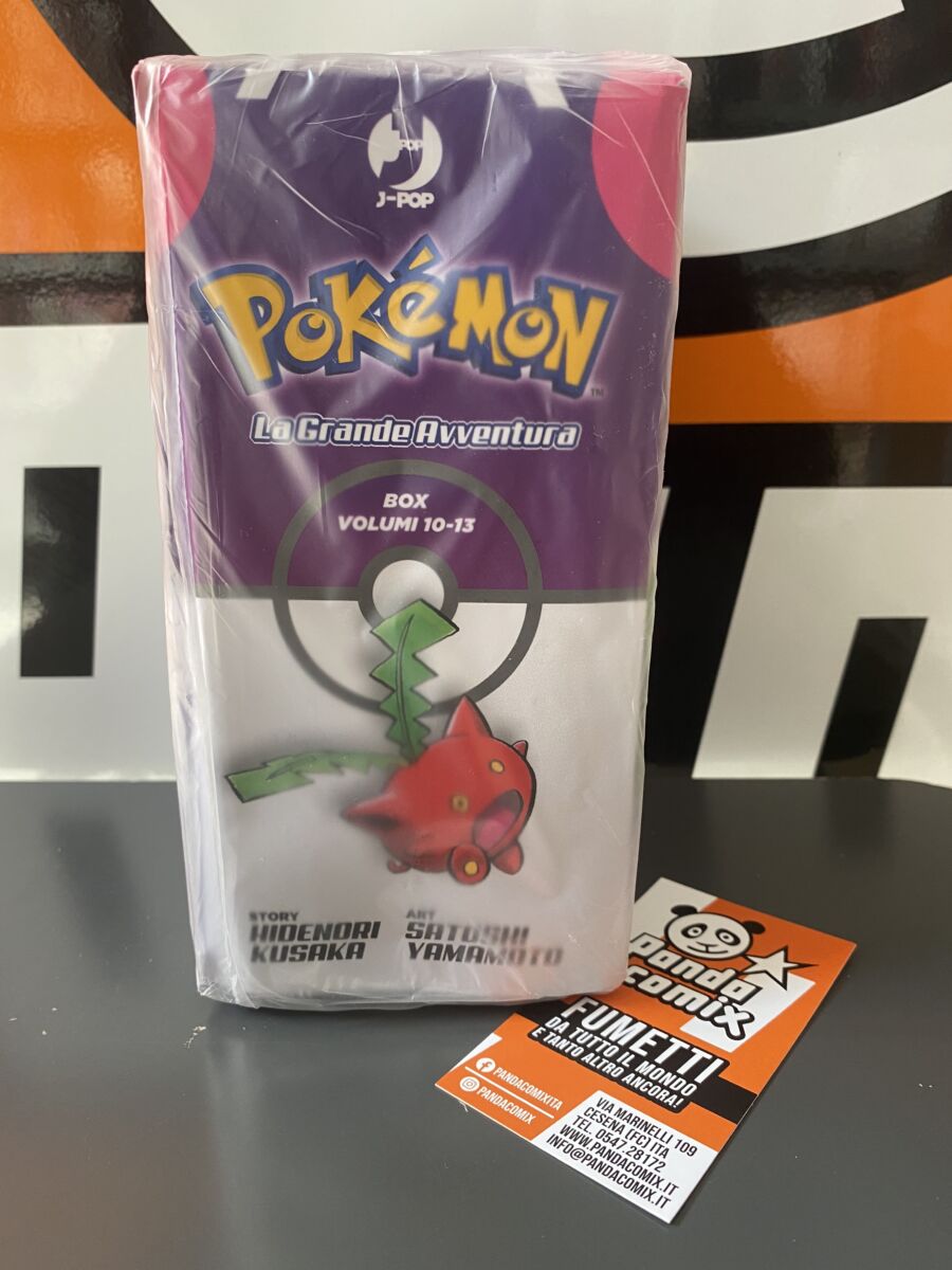 Pokémon - La grande avventura - Box Volumi 10-11-12-13