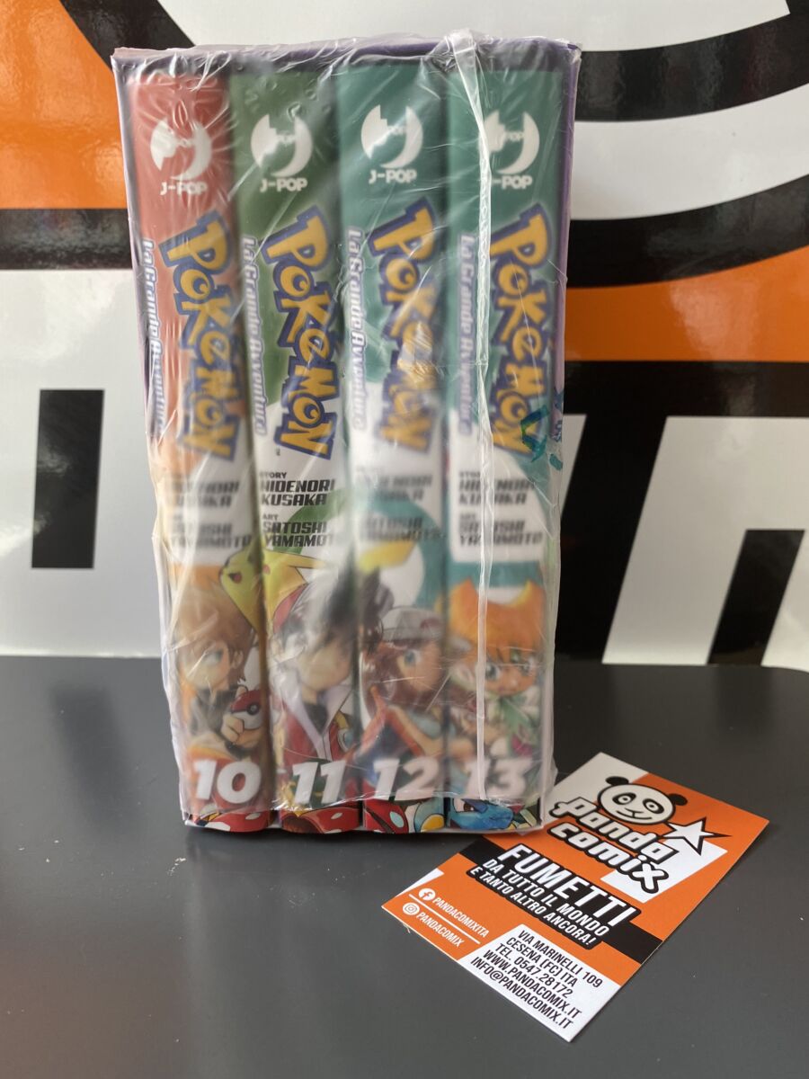 Pokémon - La grande avventura - Box Volumi 10-11-12-13