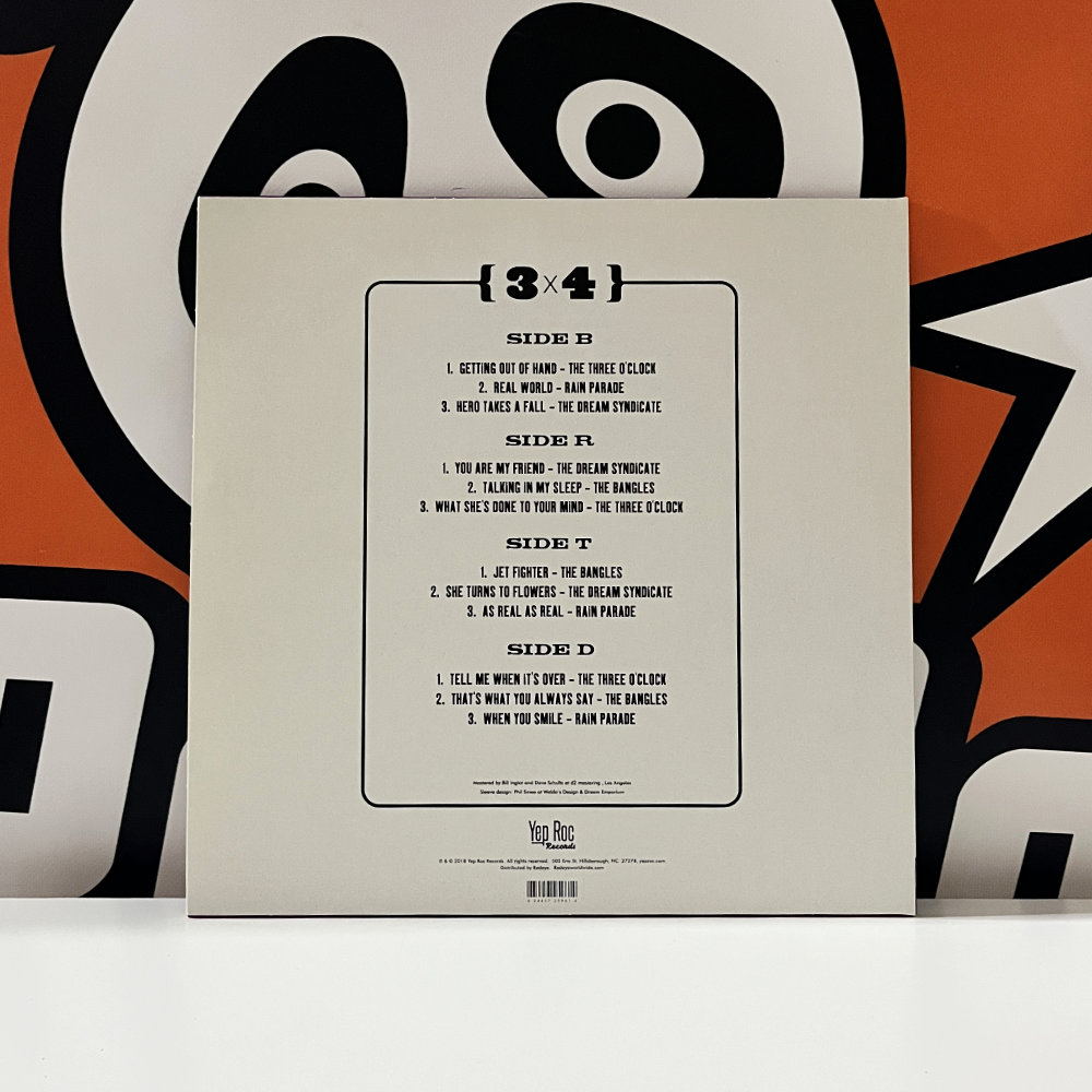 The Bangles - The Three O'Clock - The Dream Syndacate - Rain Parade - 3x4