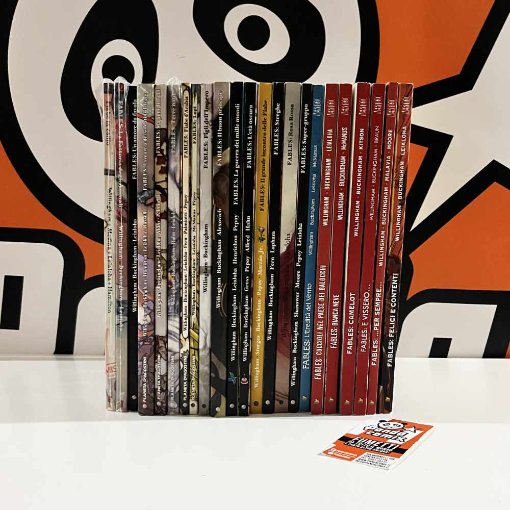 Fables + Jack of Fables + Fairest + Cenerentola + Spin Off